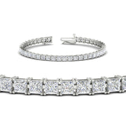 Basket Tennis 11 Ct Square Cut Bracelet